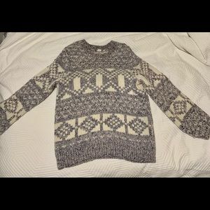 Gap Fair Isle Crewneck Sweater